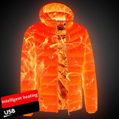 Electric Heated USB Thermal Jacket